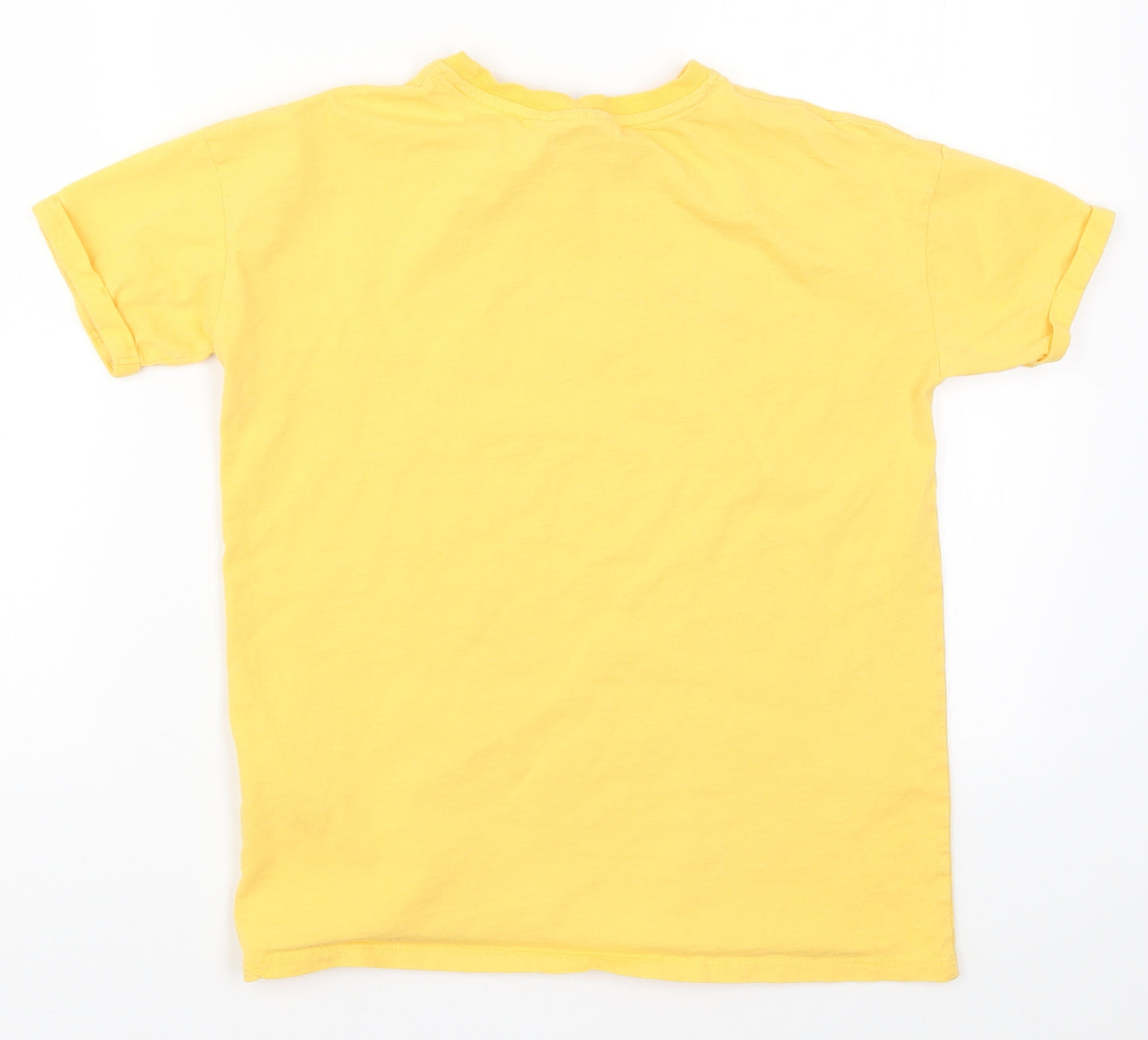 Primark Girls Yellow   Basic T-Shirt Size 11-12 Years  - Friends