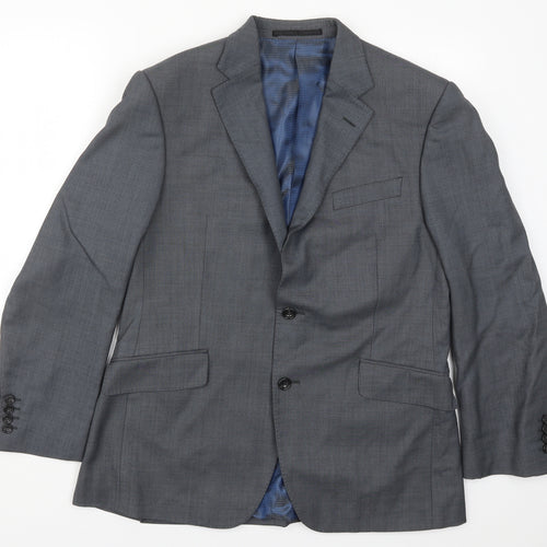 Marks and Spencer Mens Grey   Jacket Suit Jacket Size 40