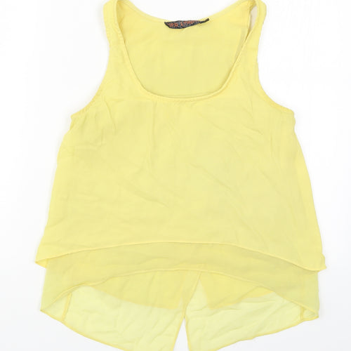 WED London Womens Yellow   Basic Tank Size S