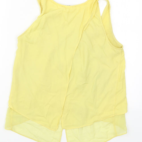 WED London Womens Yellow   Basic Tank Size S