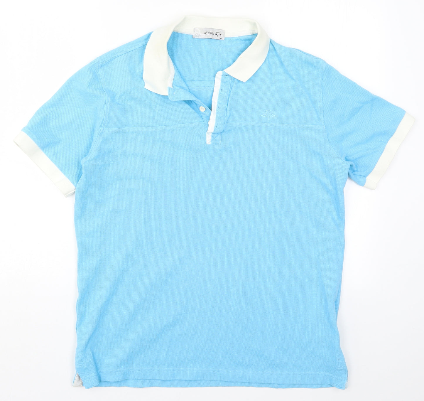 Strength & Honour Mens Blue    Polo Size XL