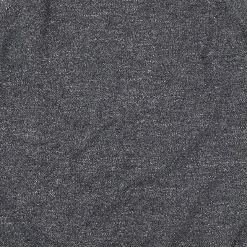 Howick Mens Grey  Knit Pullover Jumper Size L