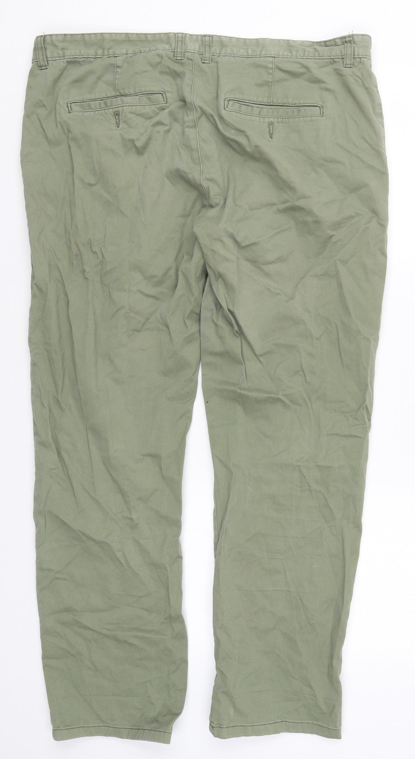 Denim Co Mens Green   Trousers  Size 38 L30 in