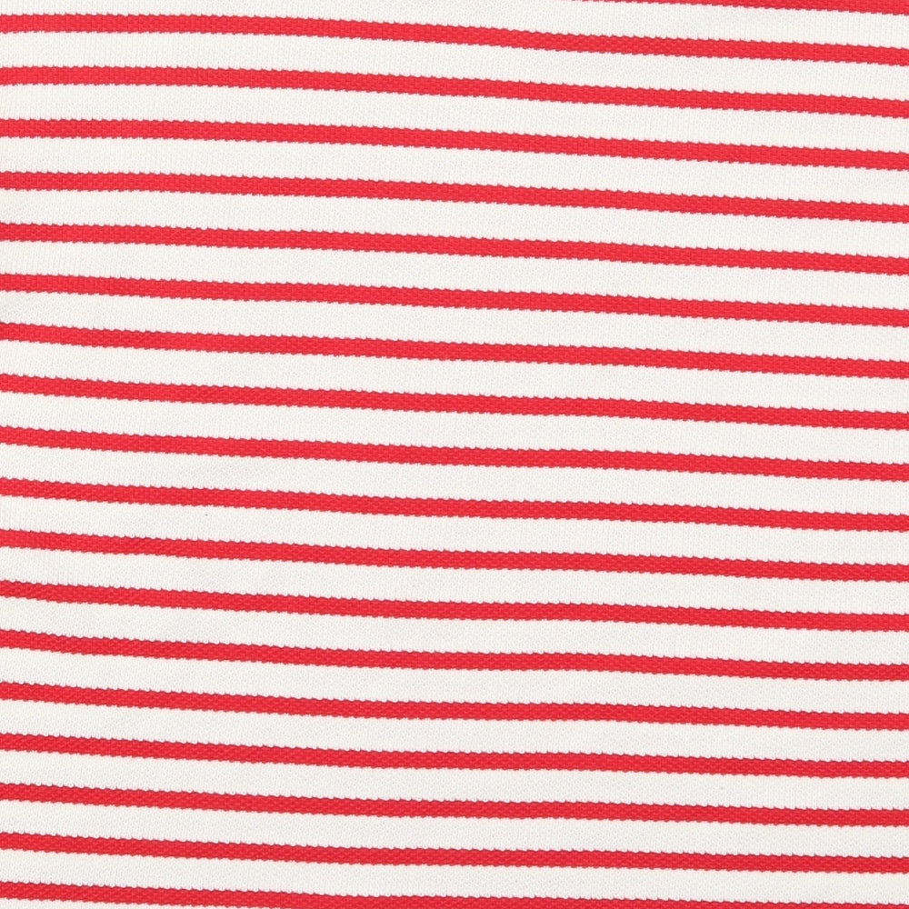 Papaya Womens Red Striped  Pullover Jumper Size L