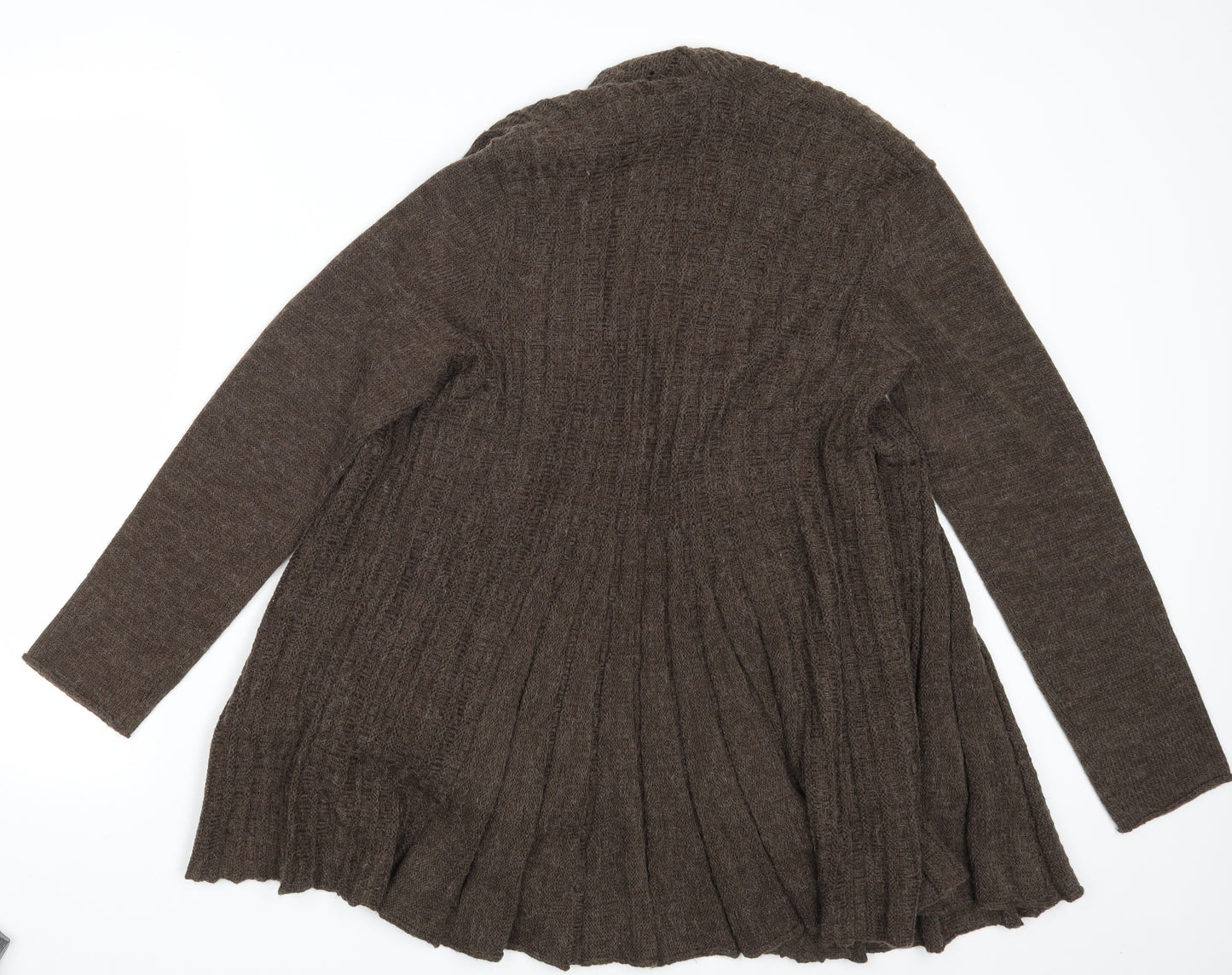 George Womens Brown   Wrap Jumper Size 12
