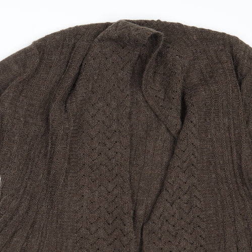 George Womens Brown   Wrap Jumper Size 12