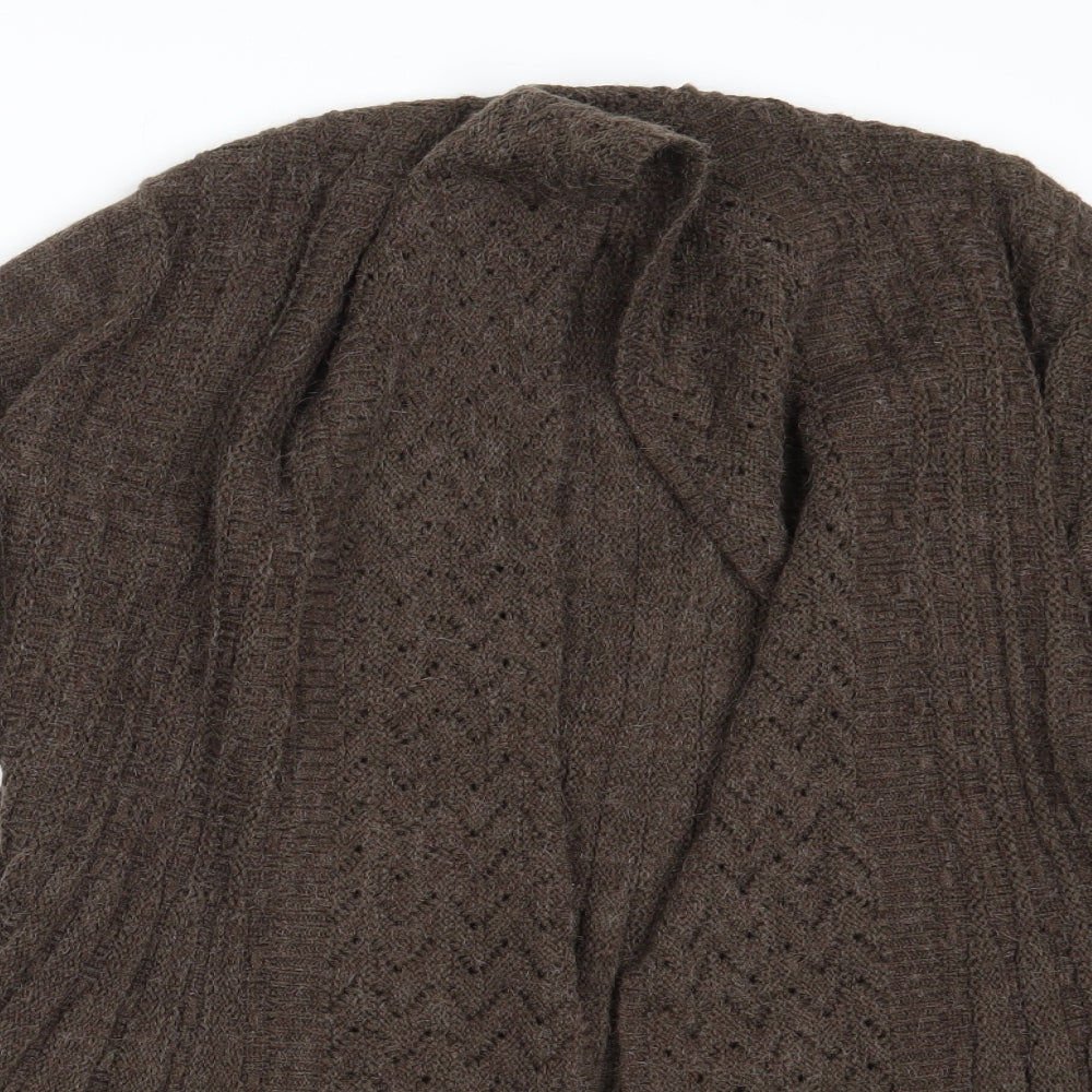 George Womens Brown   Wrap Jumper Size 12
