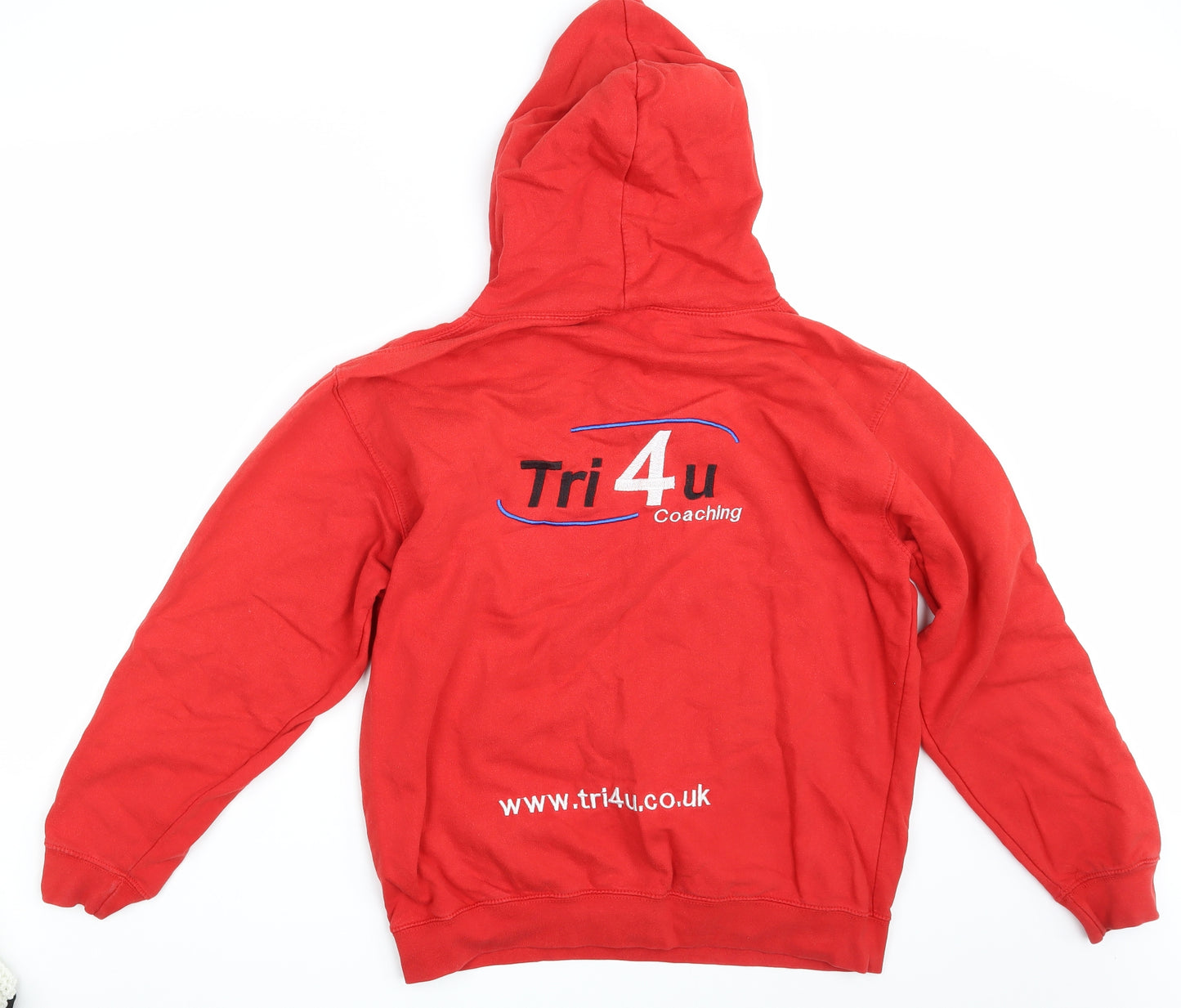 JustHoods Mens Red   Pullover Hoodie One Size
