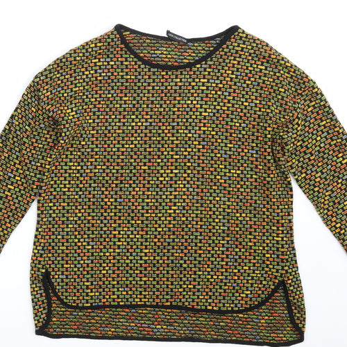 NEW Collection Womens Multicoloured Striped  Pullover Jumper One Size