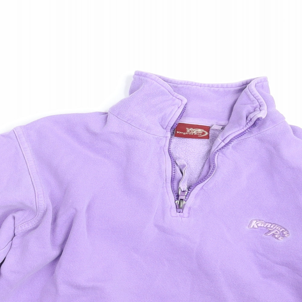 Kangaroo Poo Womens Purple   Pullover Jumper Size 10