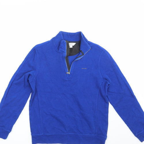 Calvin Klein Mens Blue   Pullover Jumper Size S