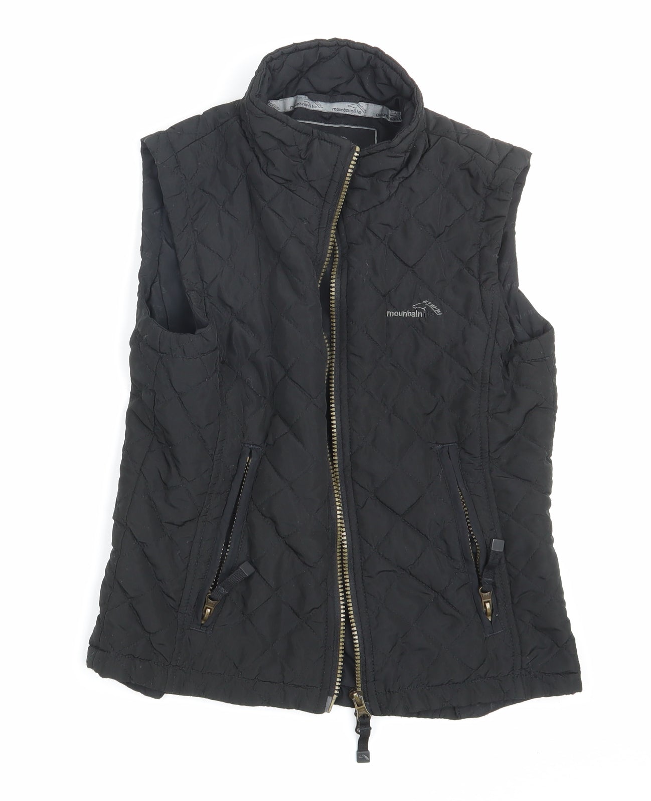 Mountain Life Girls Black   Gilet Jacket Size 9-10 Years