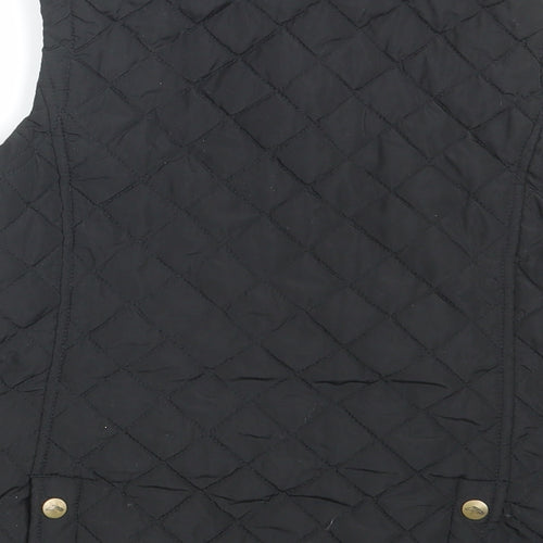 Mountain Life Girls Black   Gilet Jacket Size 9-10 Years