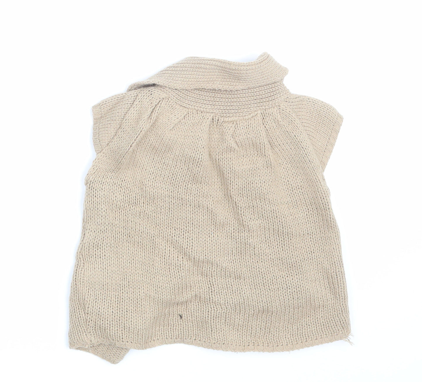 New Look Girls Beige   Cardigan Jumper Size 5 Years