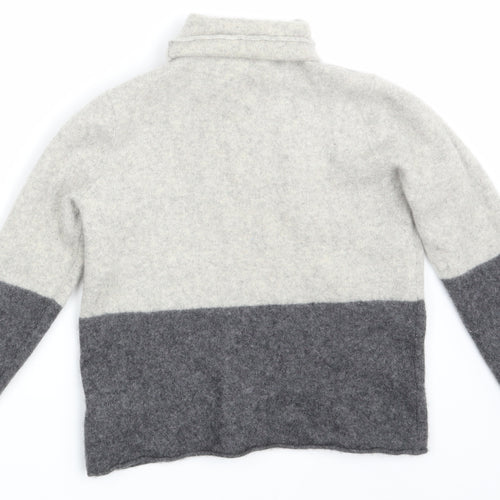 Paul Costelloe Womens Grey   Pullover Jumper Size 12