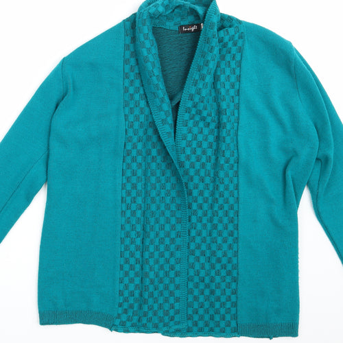 Insight Womens Green   Cardigan Jumper Size M