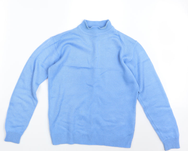 Damart Womens Blue Pullover Jumper Size 8