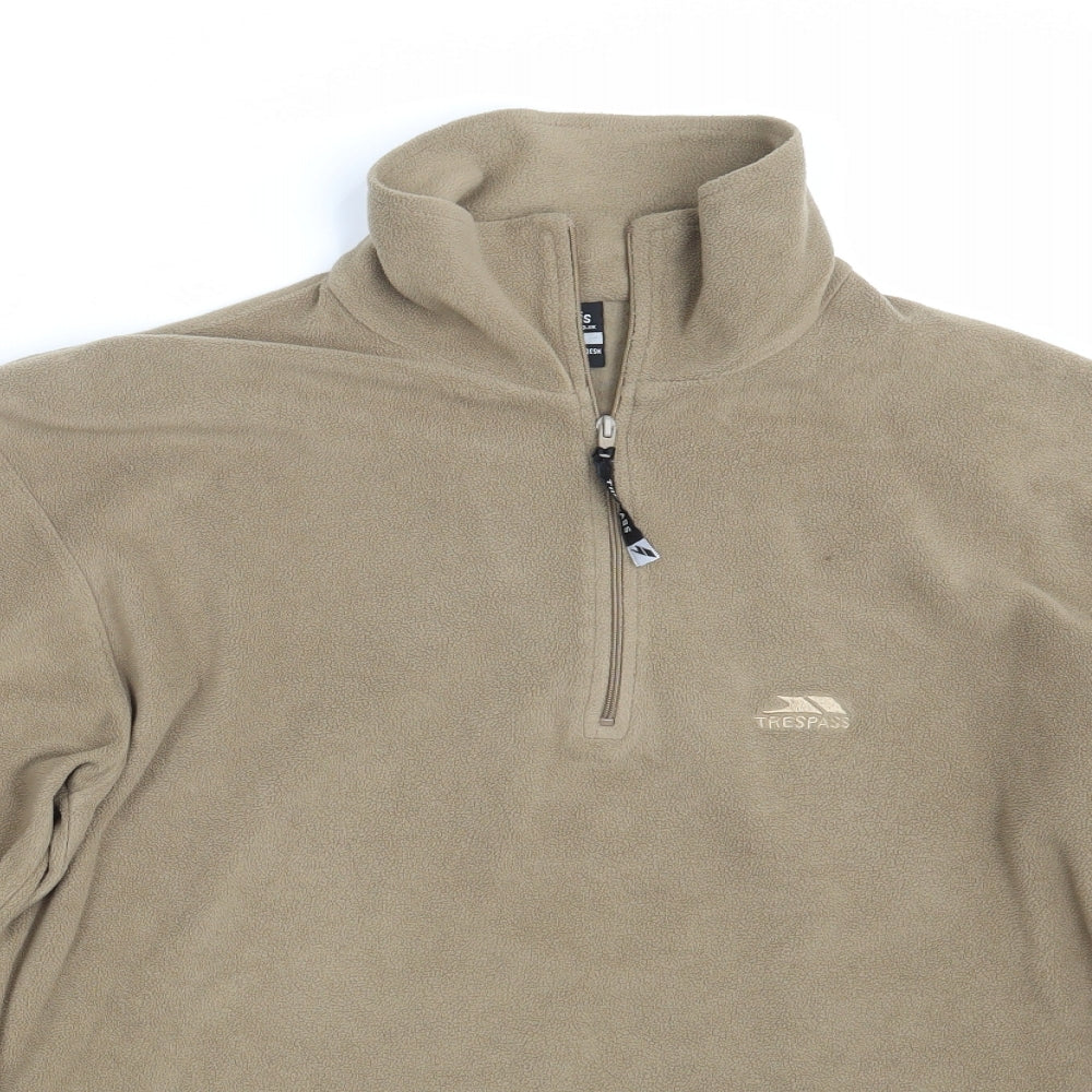 Trespas Mens Beige   Pullover Jumper Size S