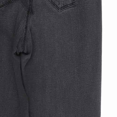 Denim Co. Womens Black  Denim Skinny Jeans Size 14 L28 in