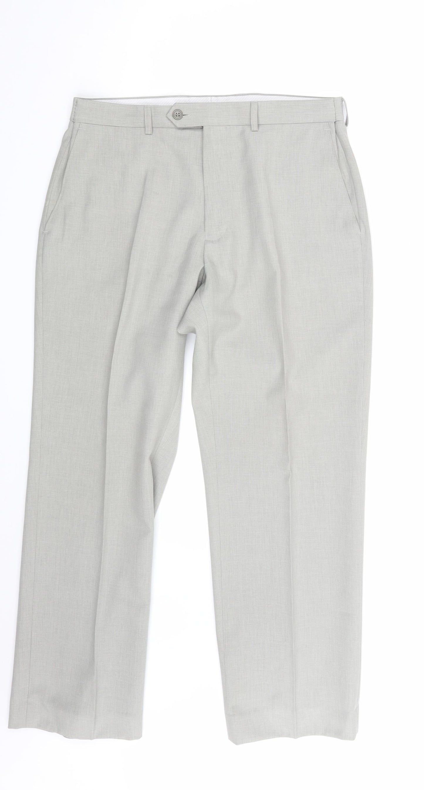 M&S Mens Beige   Trousers  Size 34 in L29 in