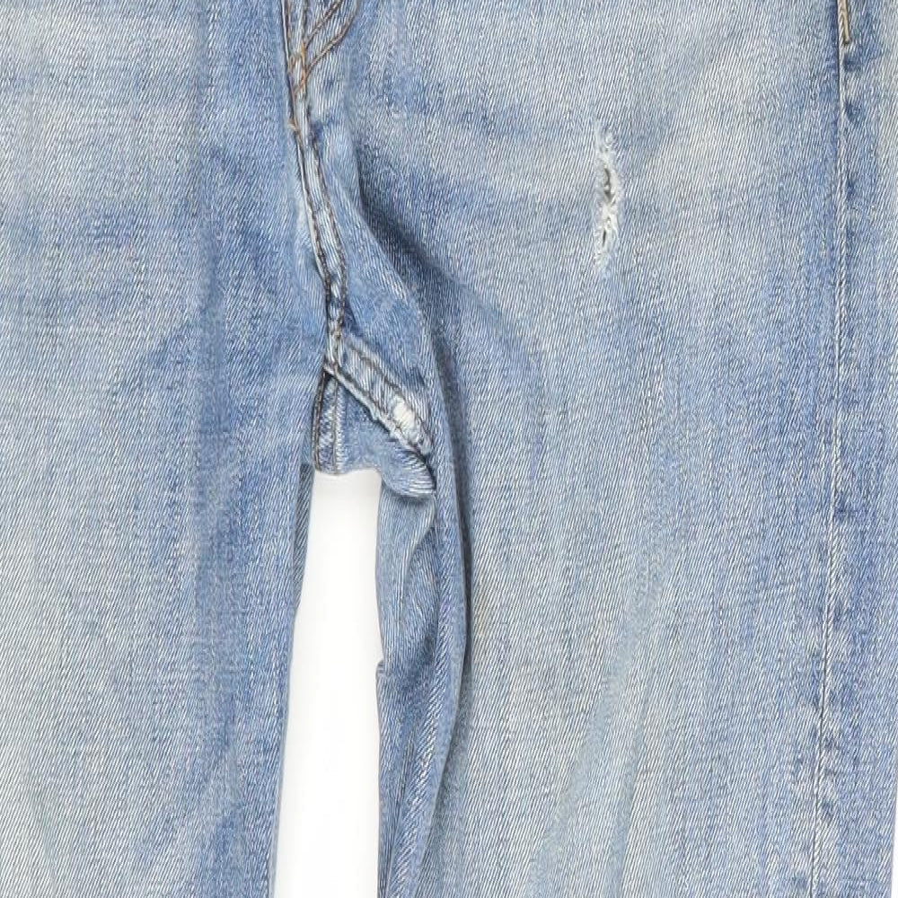 & Denim Mens Blue  Denim Skinny Jeans Size 34 in L32 in