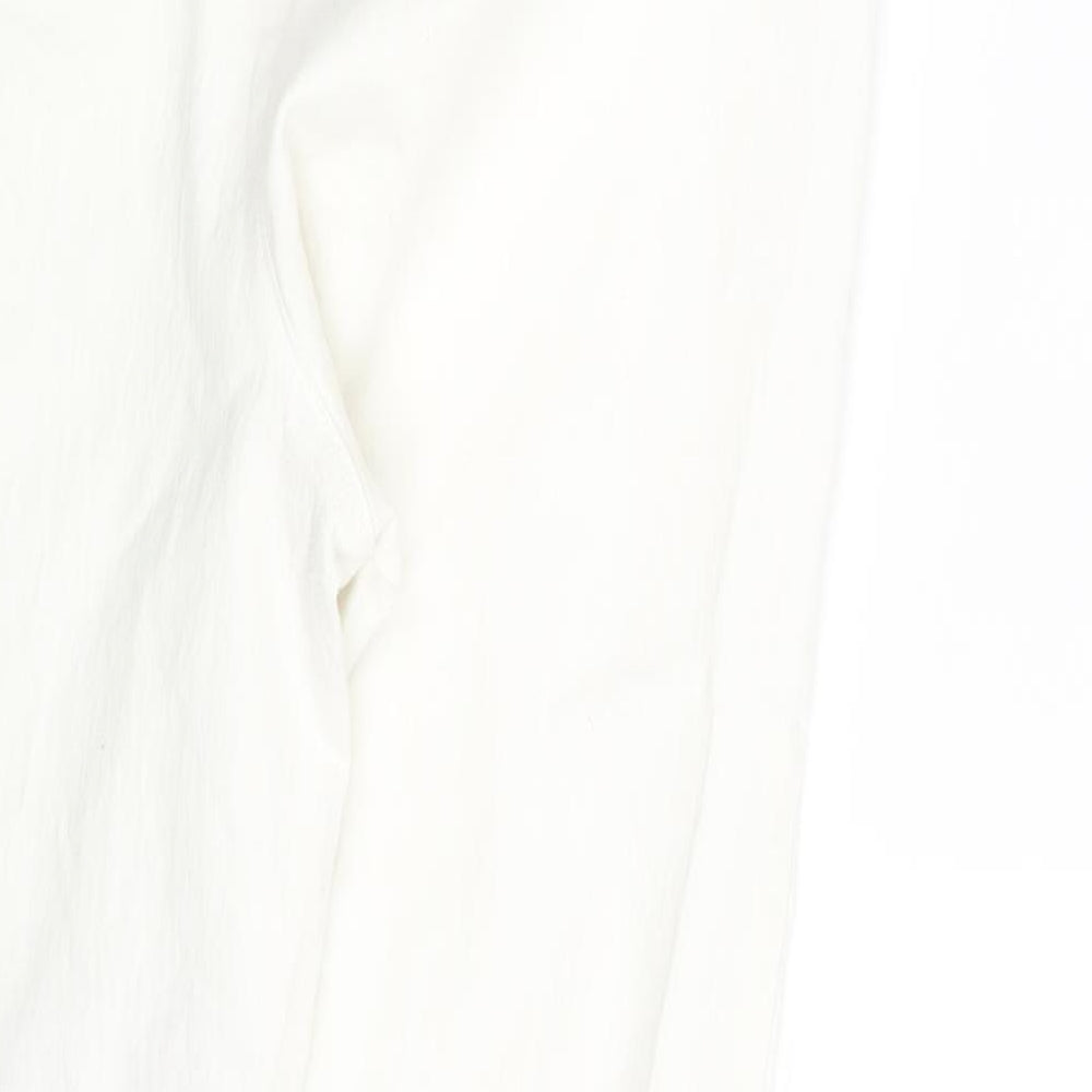 Matalan Womens White  Denim Jegging Jeans Size 18 L28 in