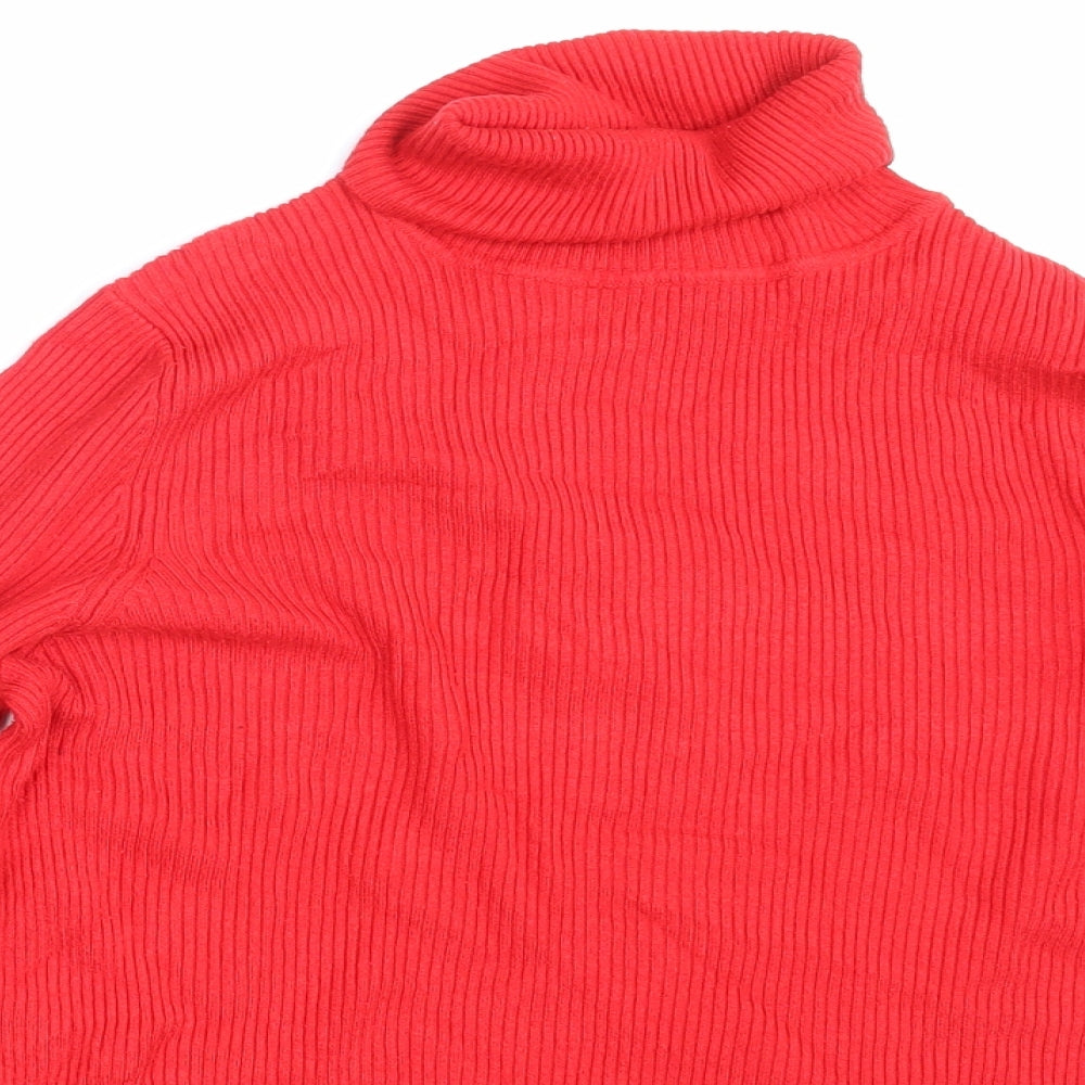 M&S Womens Red   Pullover Sweatshirt Size 16