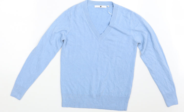 Very Womens Blue Pullover Sweatshirt Size 10