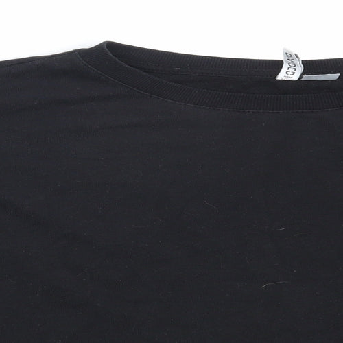 H&M Womens Black   Basic T-Shirt Size M