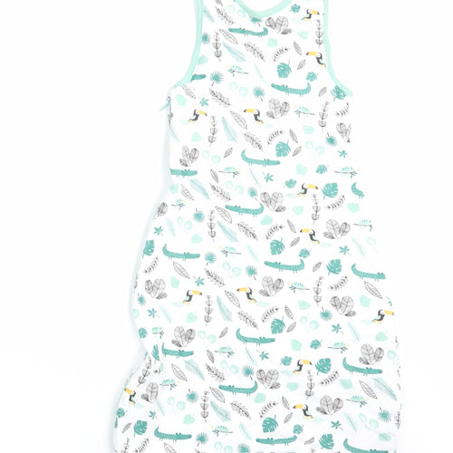 Lily & Dan Baby White Floral  Babygrow One-Piece Size 3-6 Months  - Baby sleep bag