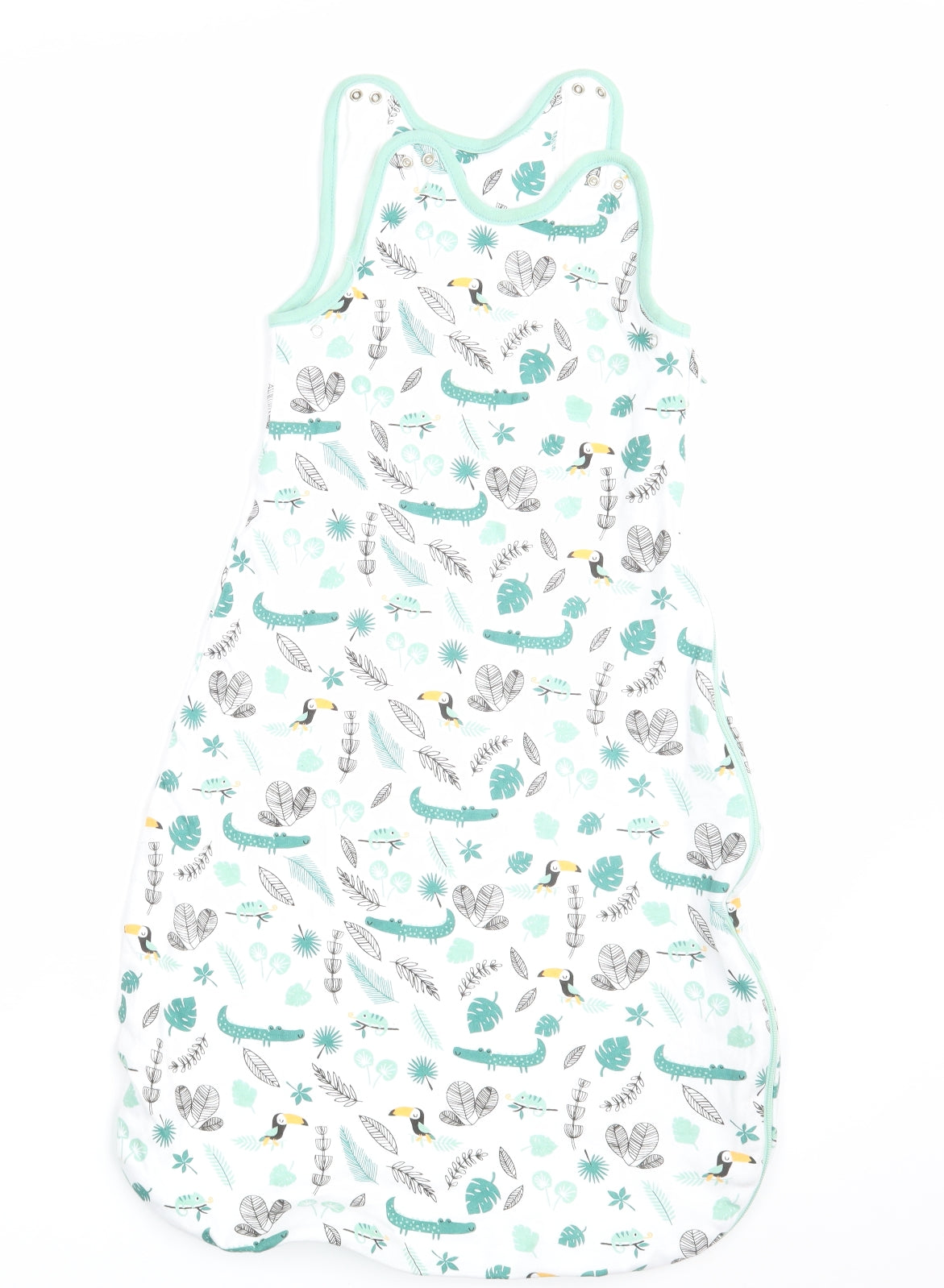 Lily & Dan Baby White Floral  Babygrow One-Piece Size 3-6 Months  - Baby sleep bag