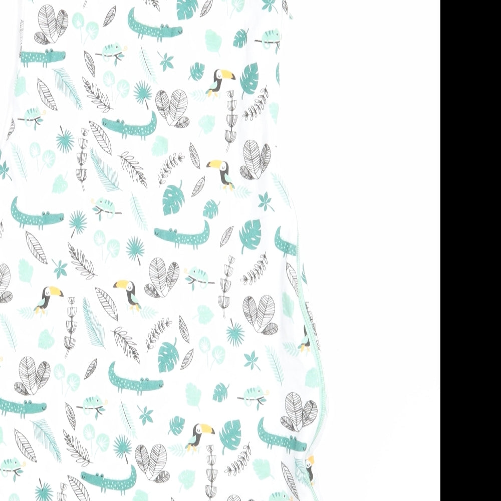 Lily & Dan Baby White Floral  Babygrow One-Piece Size 3-6 Months  - Baby sleep bag