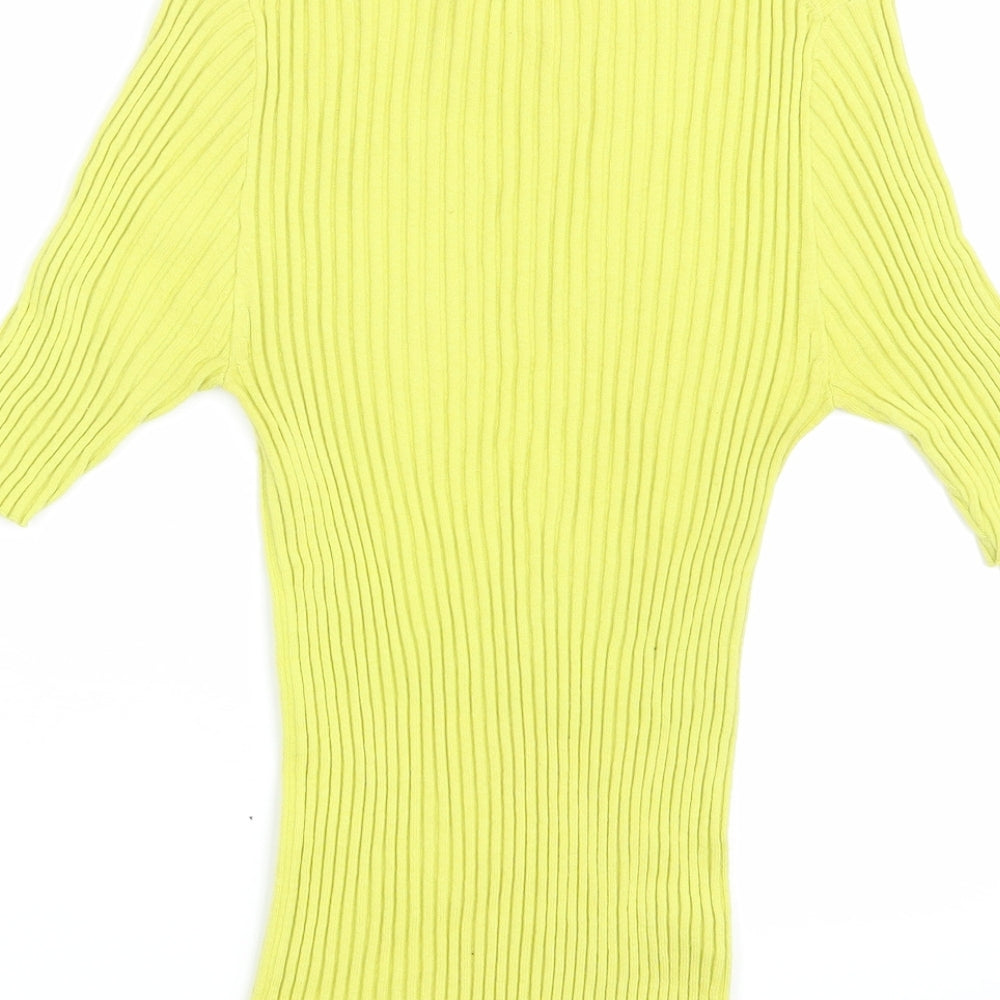 NEXT Womens Yellow   T-Shirt Dress  Size 12