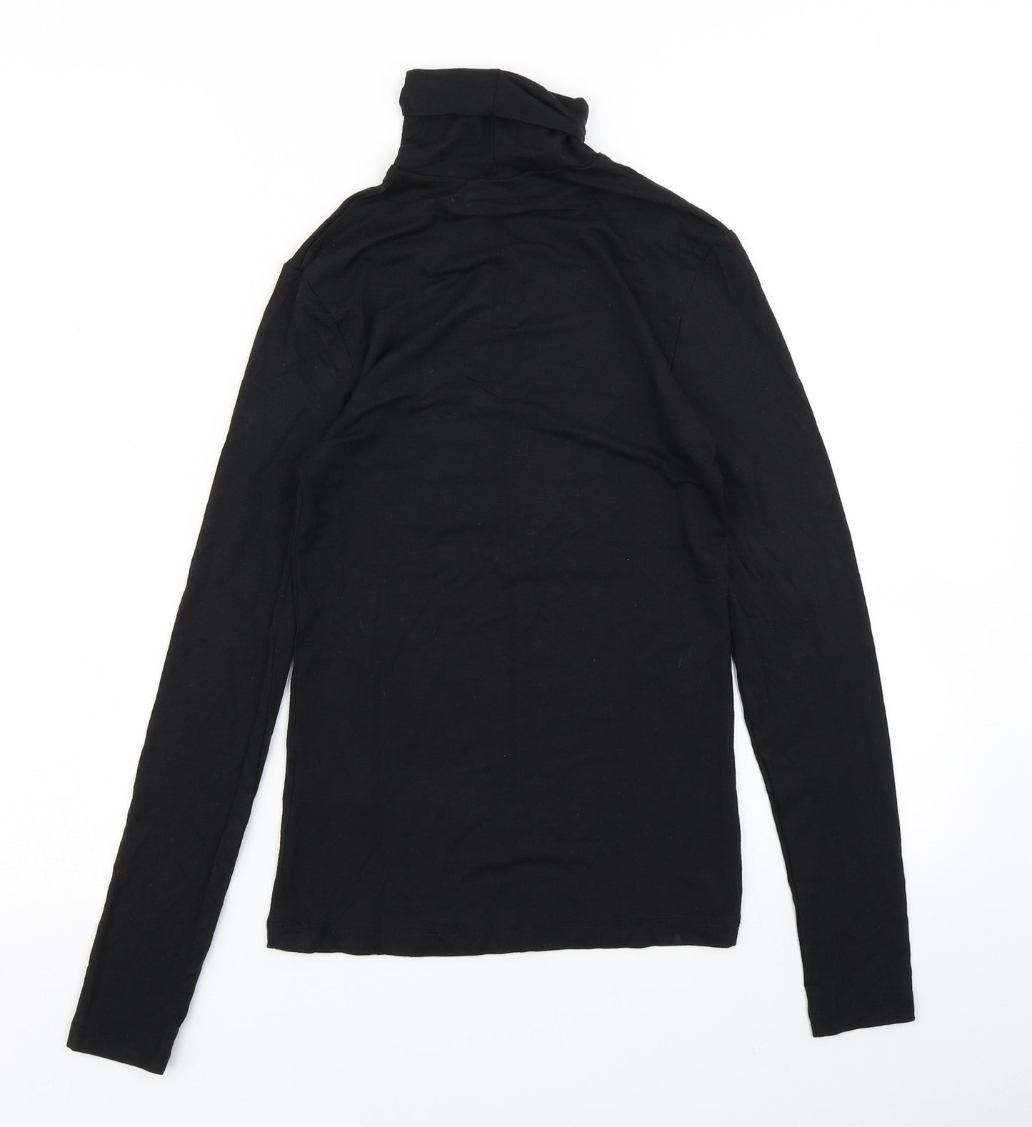 M&S Womens Black   Basic T-Shirt Size 12