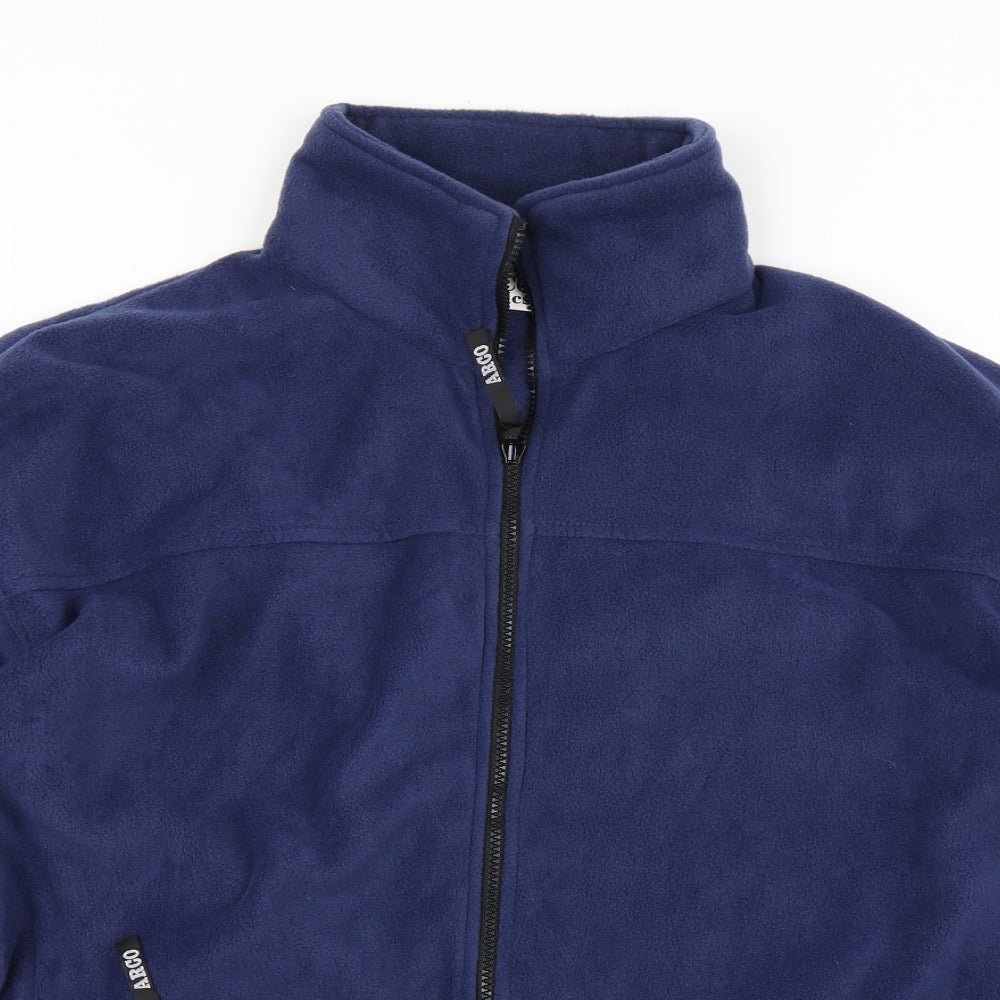 ARCO Mens Blue  Fleece Jacket  Size L