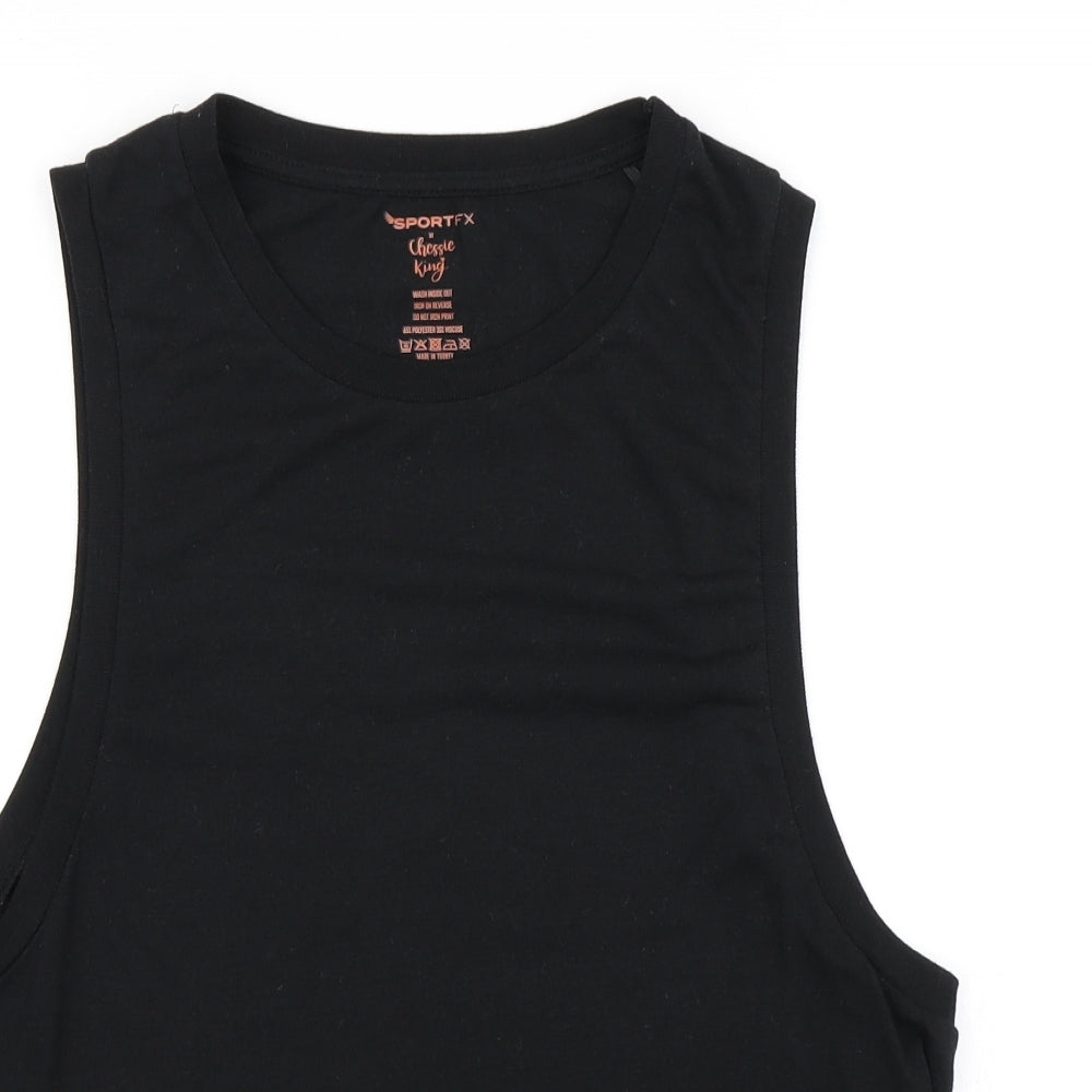 Sport FX Womens Black   Basic Tank Size 12