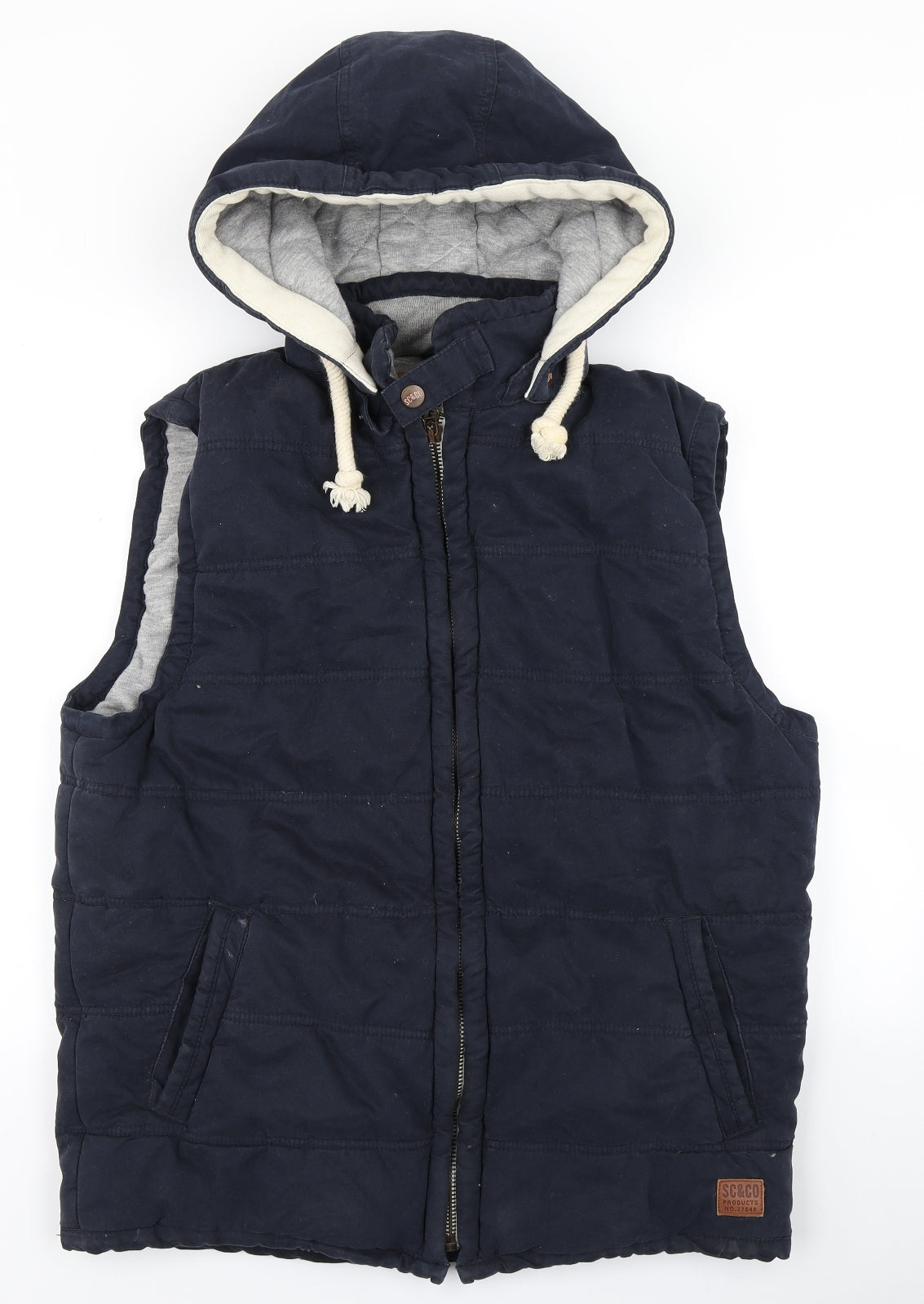 SoulCal&Co Womens Blue   Gilet Coat Size XL