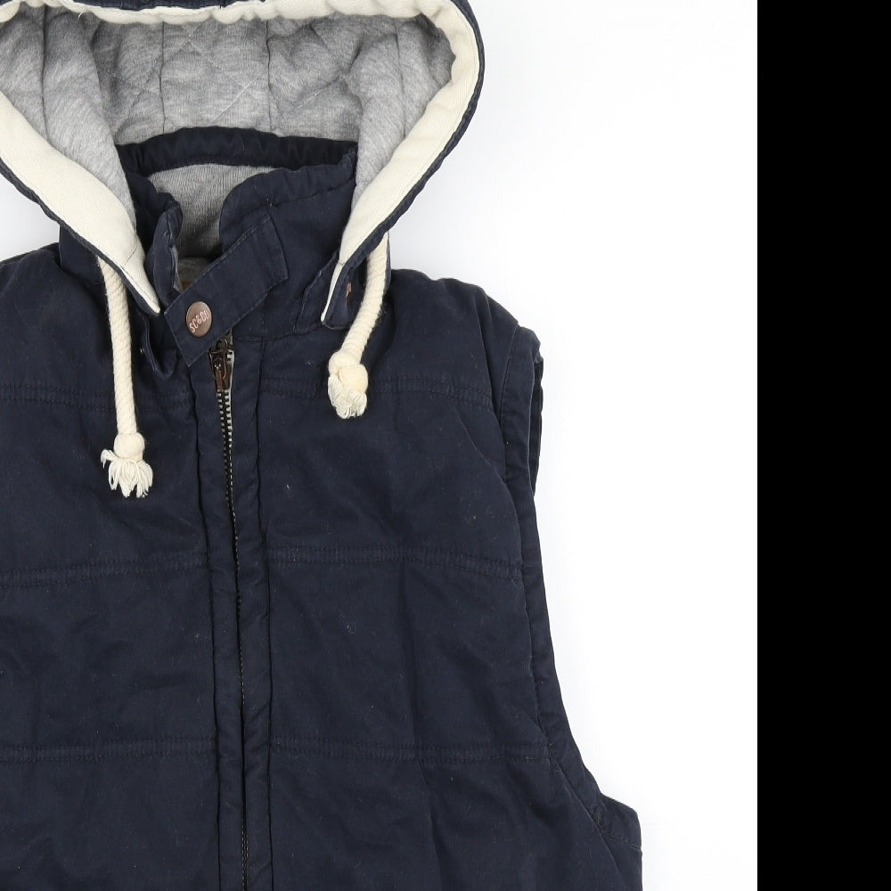SoulCal&Co Womens Blue   Gilet Coat Size XL