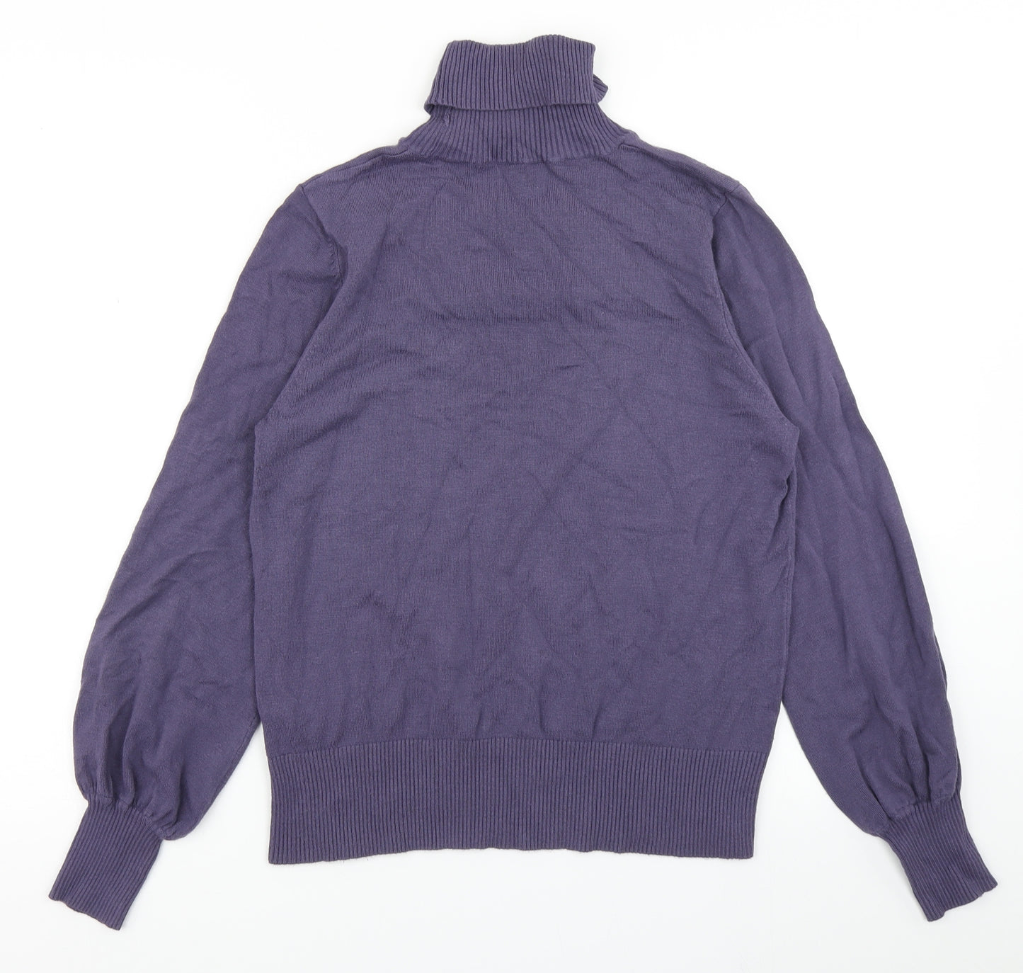Marks & Spencer Womens Purple  Knit Pullover Jumper Size 14