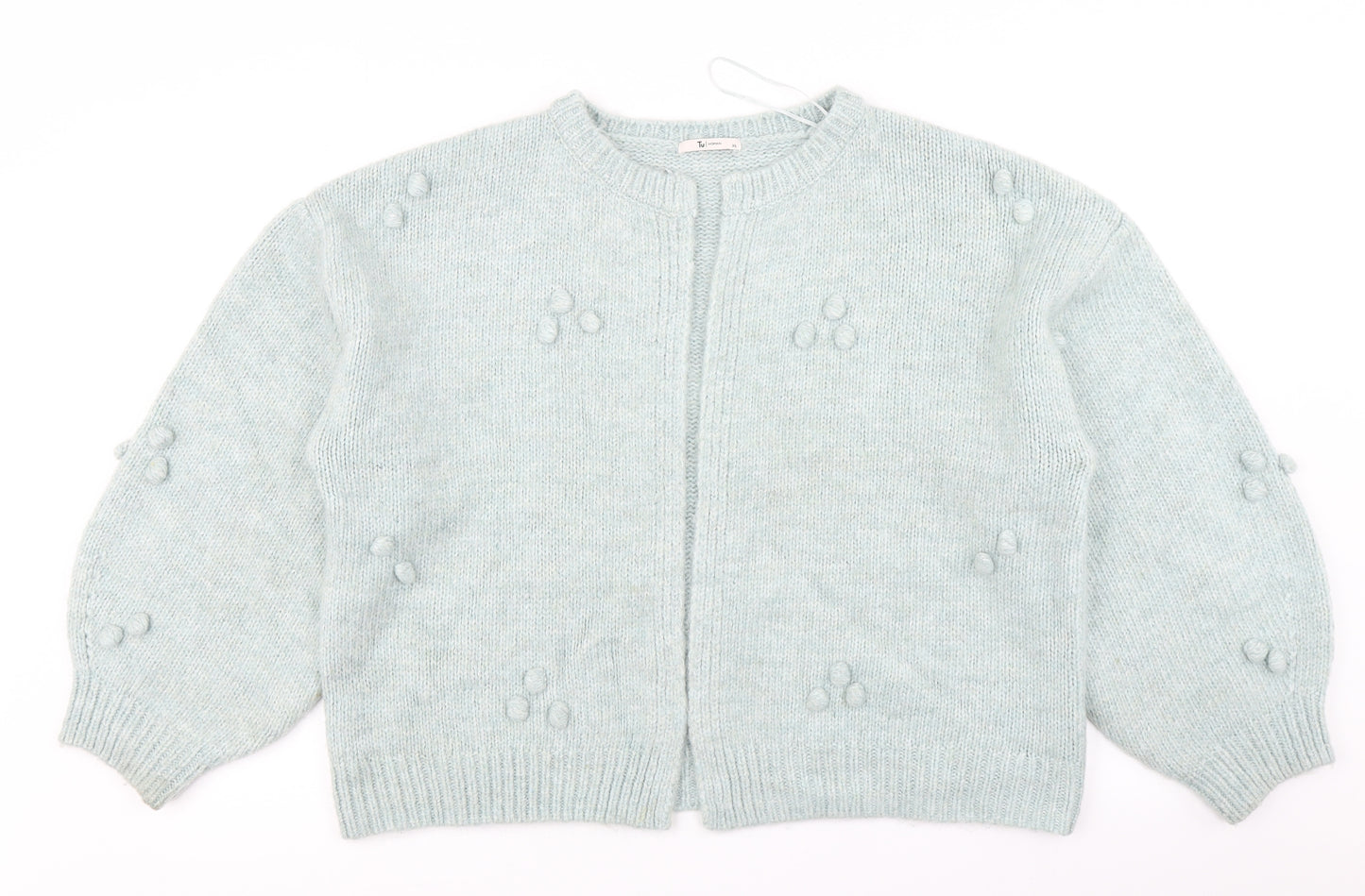 TU Womens Blue  Knit Cardigan Jumper Size XL
