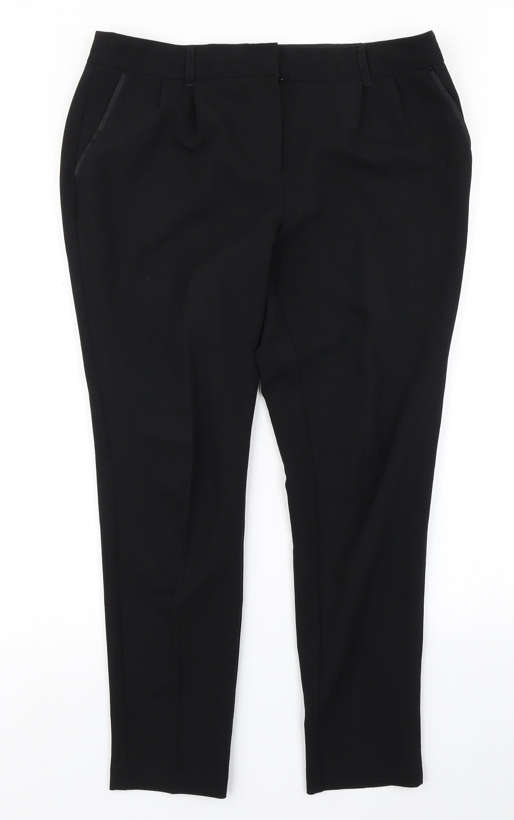 NEXT Womens Black   Dress Pants Trousers Size 10 L24 in