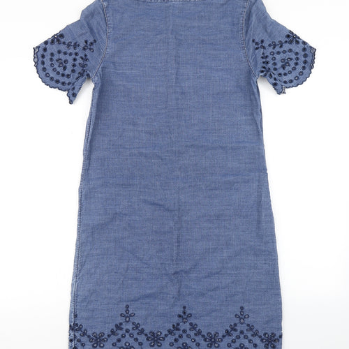 NEXT Womens Blue  Denim A-Line  Size 6