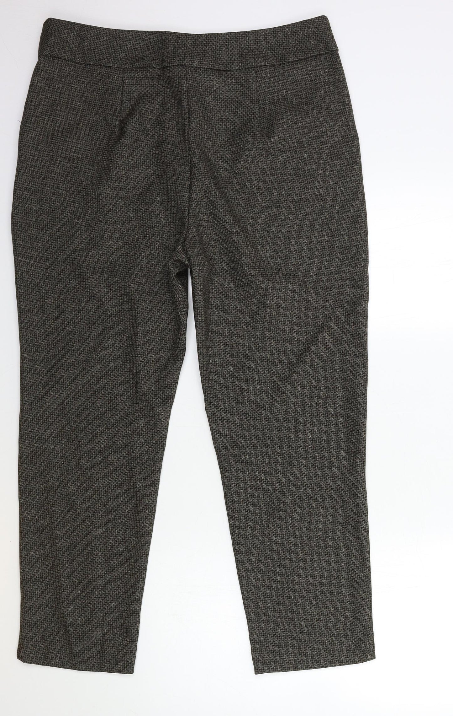 TU Womens Brown   Trousers  Size 16 L28 in
