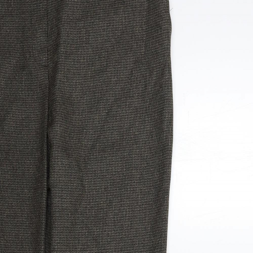TU Womens Brown   Trousers  Size 16 L28 in