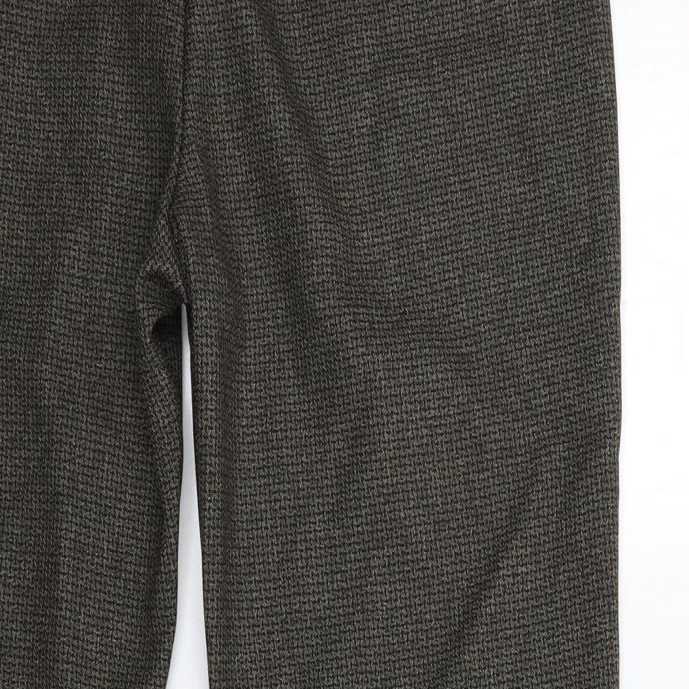 TU Womens Brown   Trousers  Size 16 L28 in