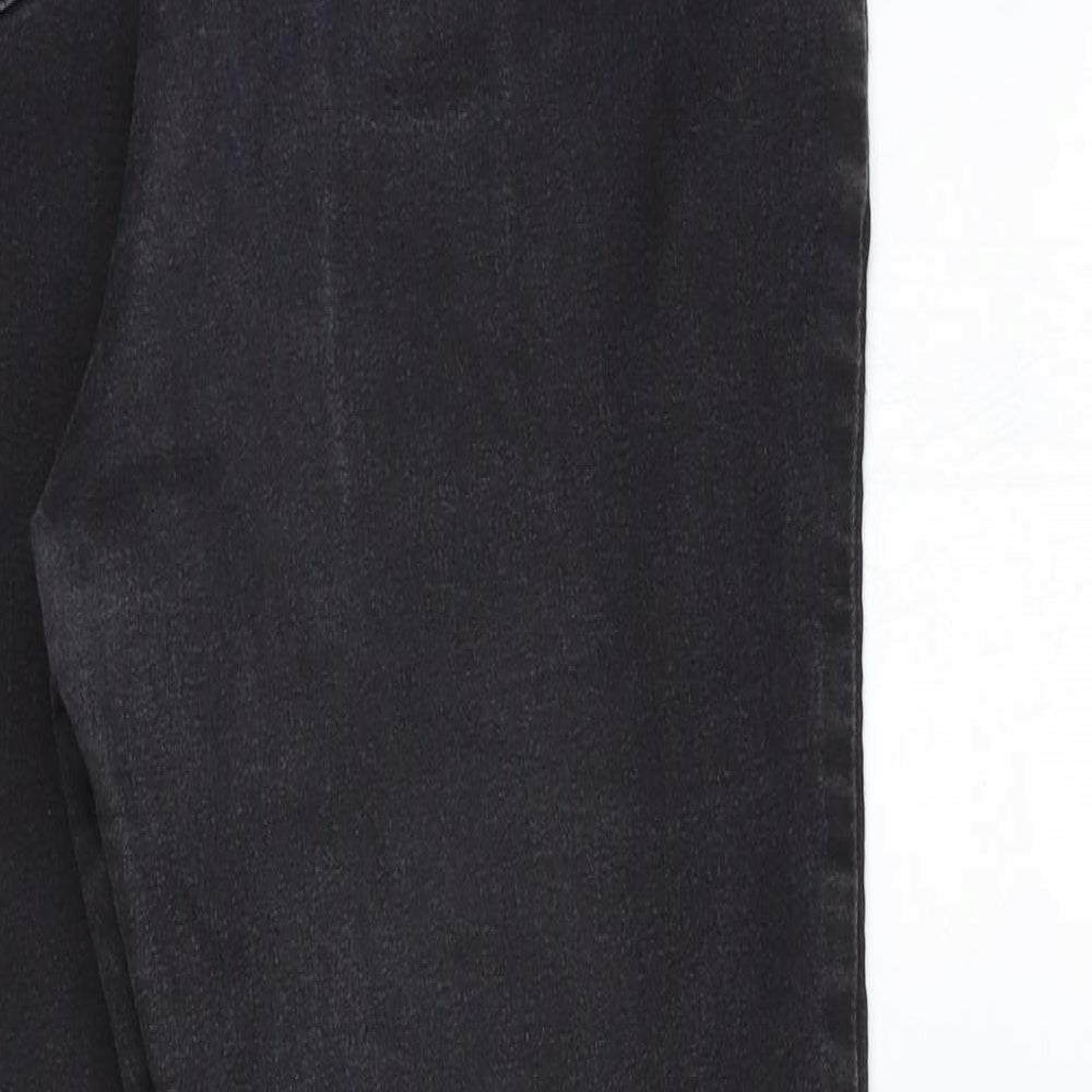 Preworn Womens Black  Denim Jegging Jeans Size 34 in L29 in