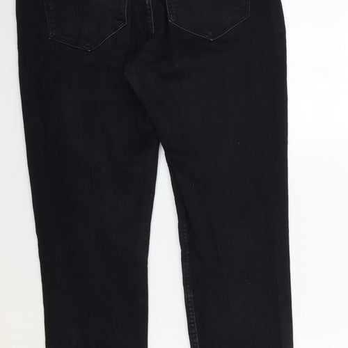 H&M Womens Black  Denim Skinny Jeans Size 29 in L28 in