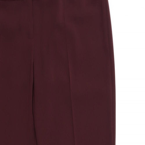 Gharani Strok Womens Red   Trousers  Size 14 L28 in