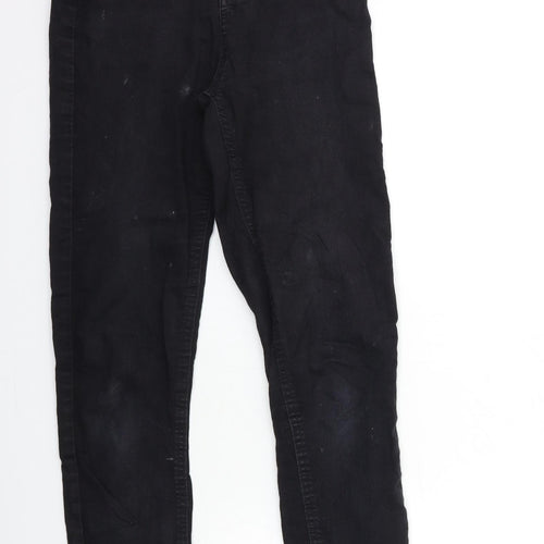 F&F Womens Black  Denim Skinny Jeans Size 6 L28 in