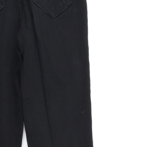 Denim & Co. Womens Black  Denim Skinny Jeans Size 4 L27 in